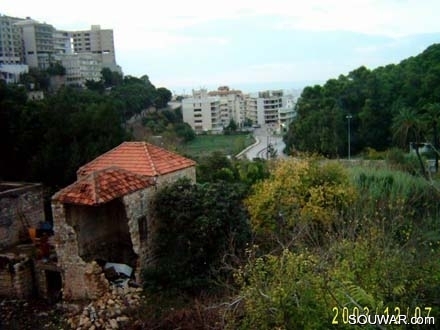 Old and New buildings in Baabda